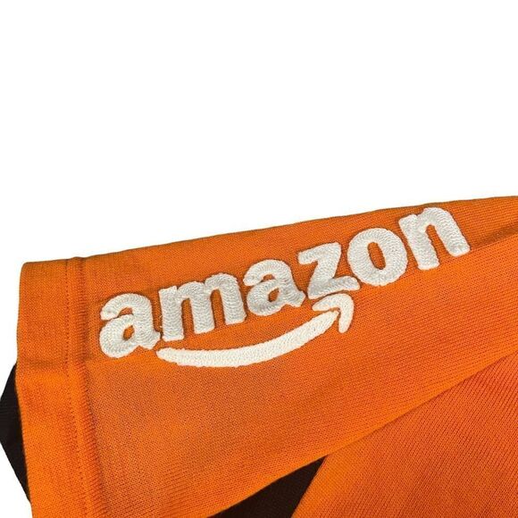 Woolistic AMAZON ORANGE WOOL Cycling Jersey Merino Sewn Logos bike rare XL women - Picture 5 of 8